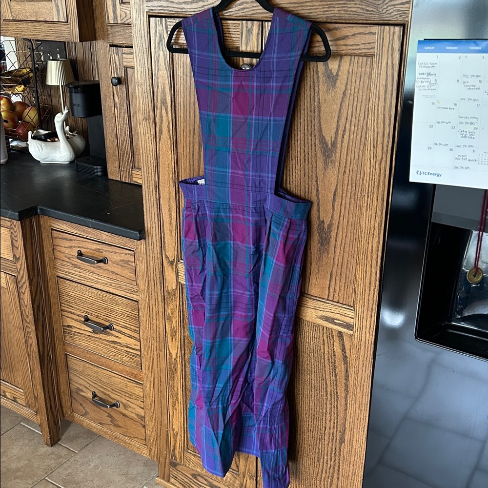 1970’s Vintage Pendleton Tartan Pinafore Jumper - Picture 2 of 5